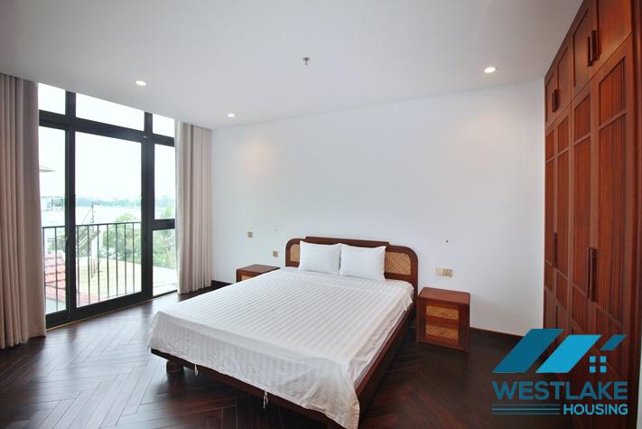 Căn Hộ 4 Phòng Ngủ Mới Đẹp Thoáng Sáng, Ban Công Rộng View Hồ Cho Thuê Tại Từ Hòa, Tây Hồ, Hà Nội