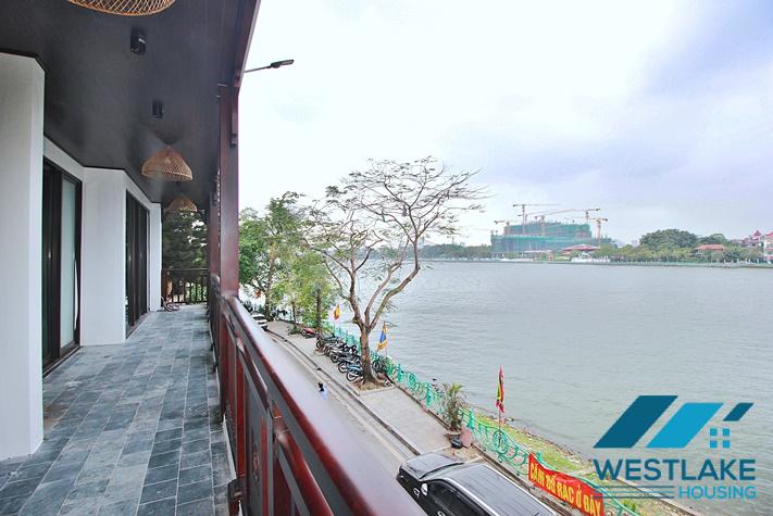 Cho Thuê Căn Hộ 4 Phòng Ngủ Hoàn Toàn Mới, Hiện Đại, Ban Công Rộng View Hồ Tại  Phố Từ Hoa Tây Hồ, Hà Nội