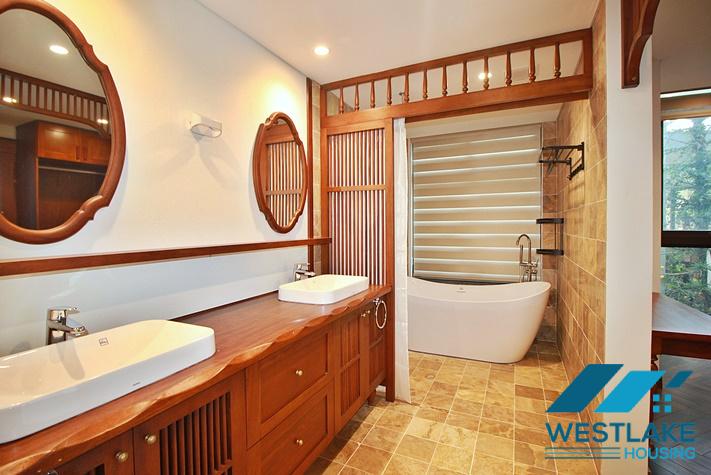 Cho Thuê Căn Hộ 4 Phòng Ngủ Hoàn Toàn Mới, Hiện Đại, Ban Công Rộng View Hồ Tại  Phố Từ Hoa Tây Hồ, Hà Nội