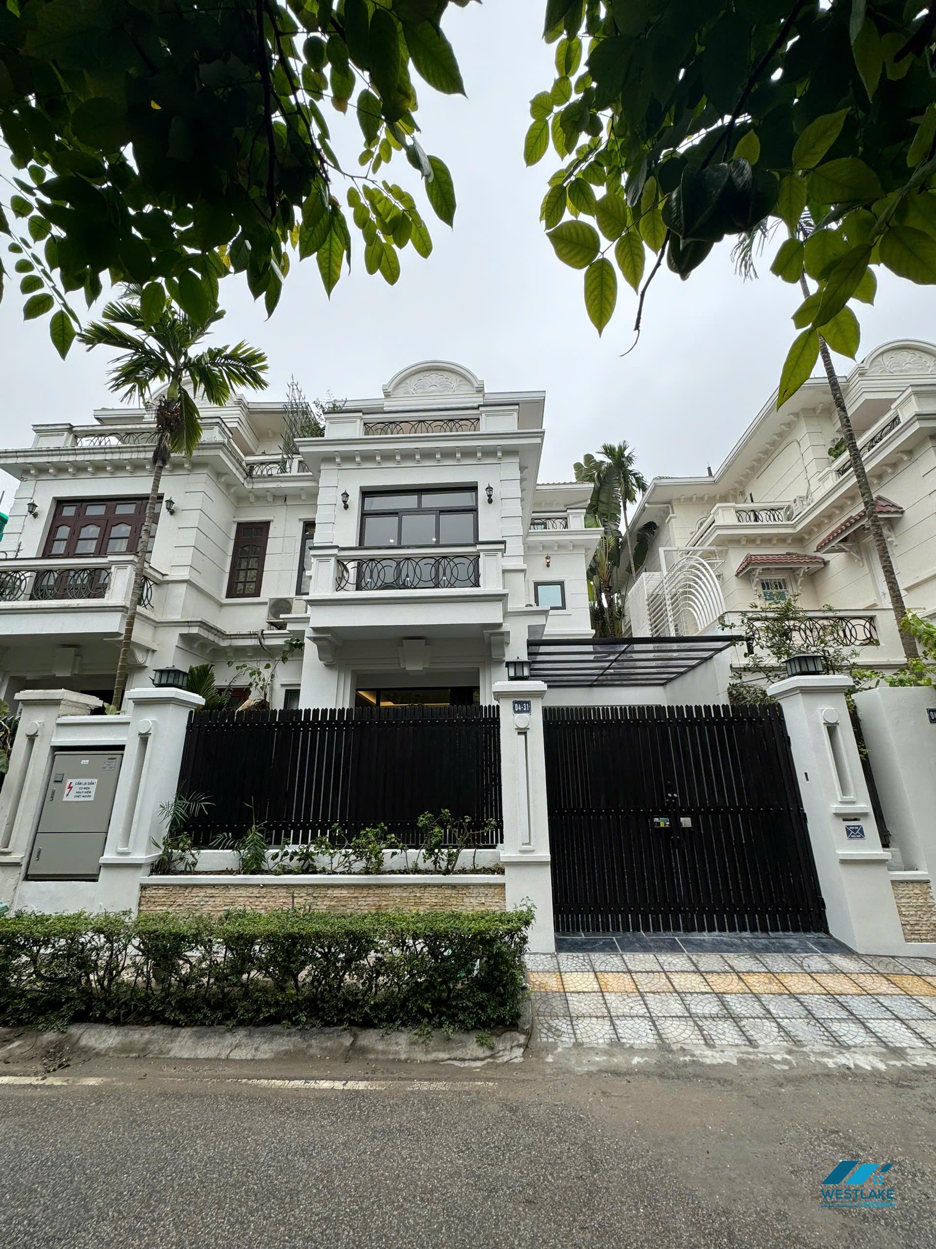 Five bedrooms house for rent in D block, Ciputra, Tay Ho