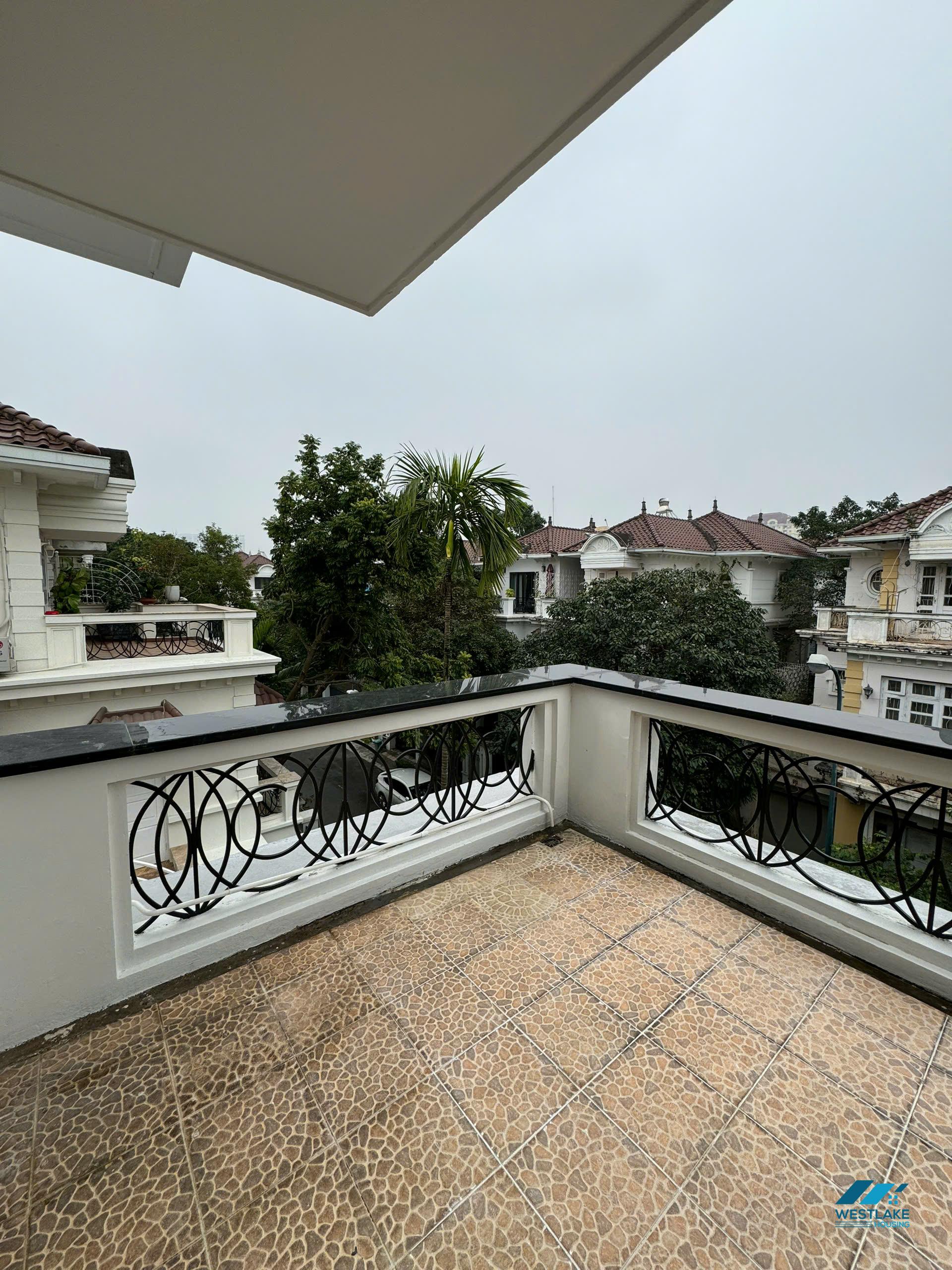 Five bedrooms house for rent in D block, Ciputra, Tay Ho