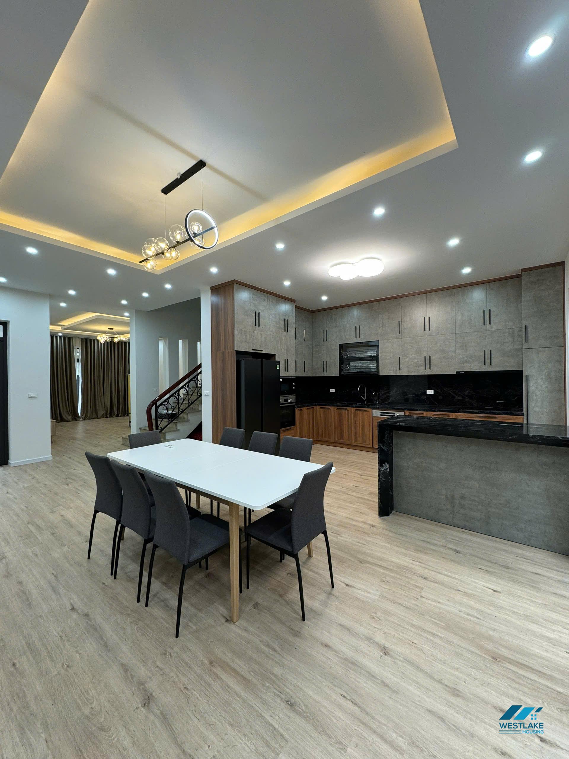 Five bedrooms house for rent in D block, Ciputra, Tay Ho