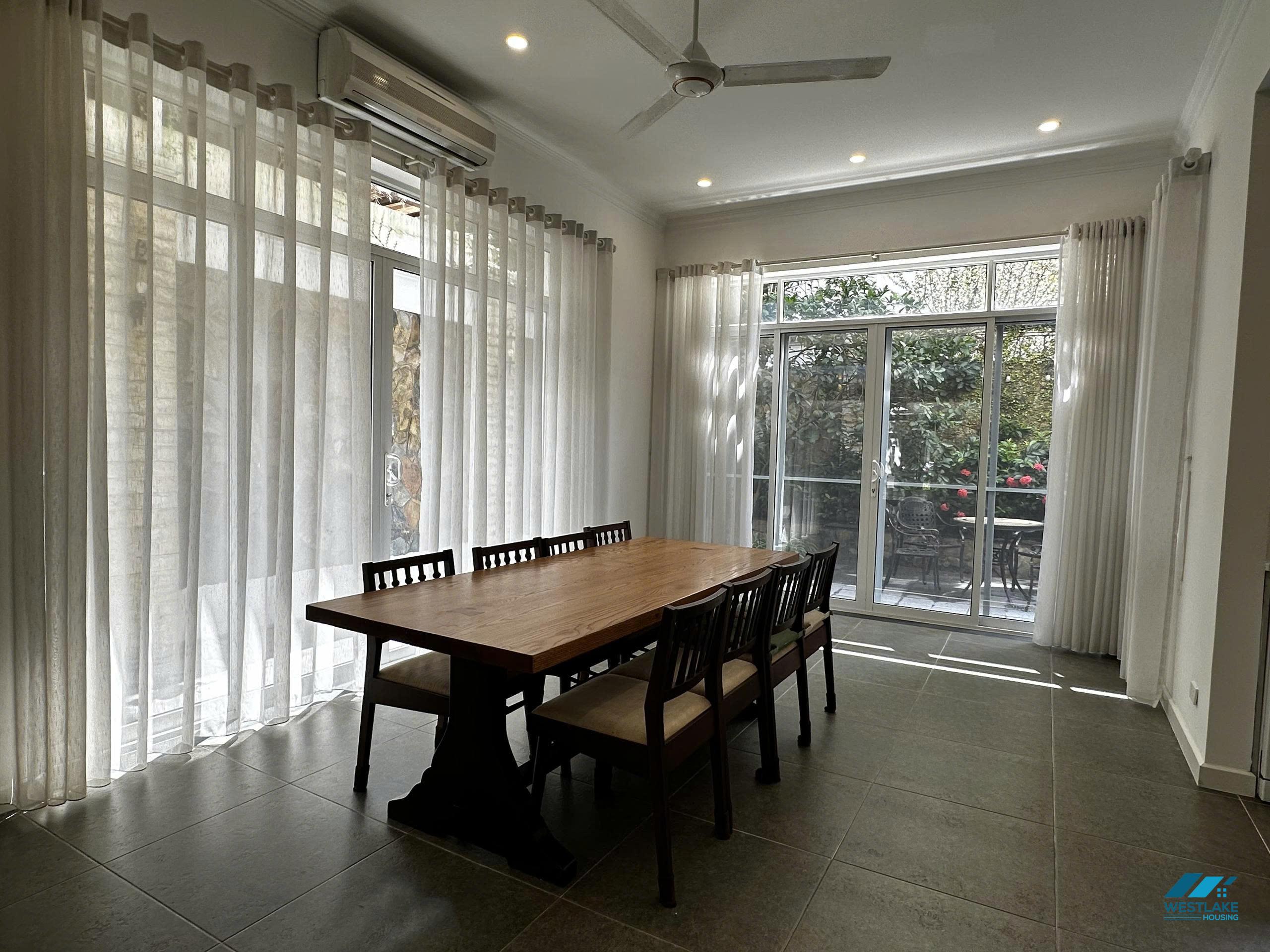 Beautiful 04 Bedroom newly renovated villa in Ciputra D4 Block, Hanoi, Near UNIS school for rent Beautiful 04 Bedroom newly renovated villa in Ciputra D4 Block, Hanoi, Near UNIS school for rent