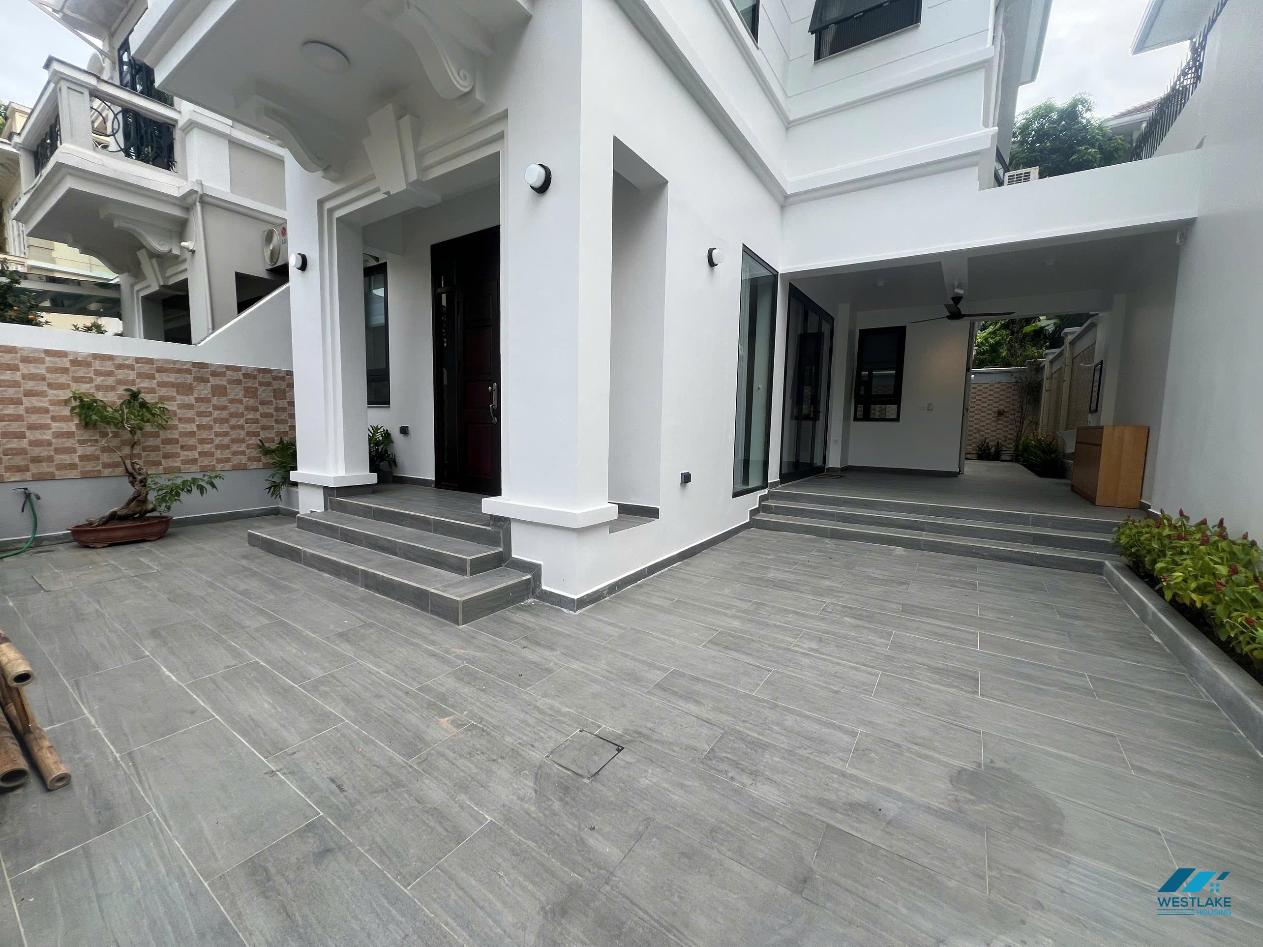 Partly Furnished 5-Bedroom Villa for Rent in Ciputra compound, nearby UNIS