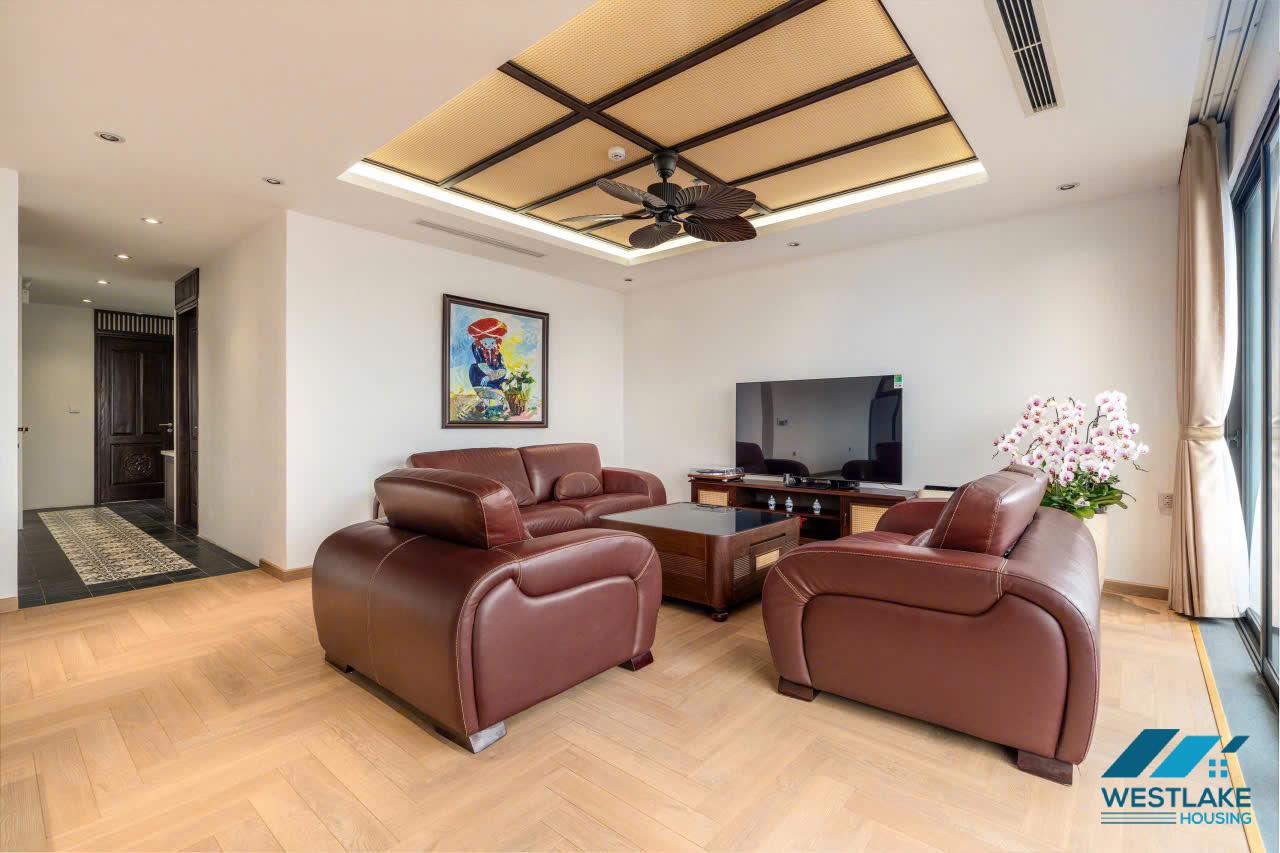 New and high floor 3 bedrooms apartment for rent in Truc Bach area, Ha Noi New and high floor 3 bedrooms apartment for rent in Truc Bach area, Ha Noi