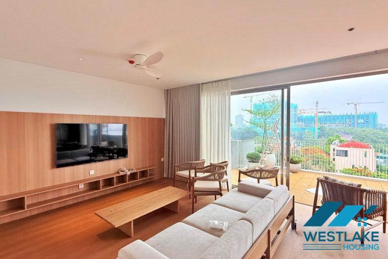 Lake view and morden duplex 3 bedrooms apartment for rent in Dang Thai Mai, Tay Ho, Ha Noi Lake view and morden duplex 3 bedrooms apartment for rent in Dang Thai Mai, Tay Ho, Ha Noi