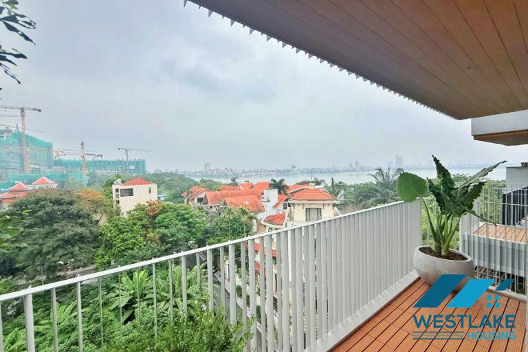 Lake view and morden duplex 3 bedrooms apartment for rent in Dang Thai Mai, Tay Ho, Ha Noi Lake view and morden duplex 3 bedrooms apartment for rent in Dang Thai Mai, Tay Ho, Ha Noi