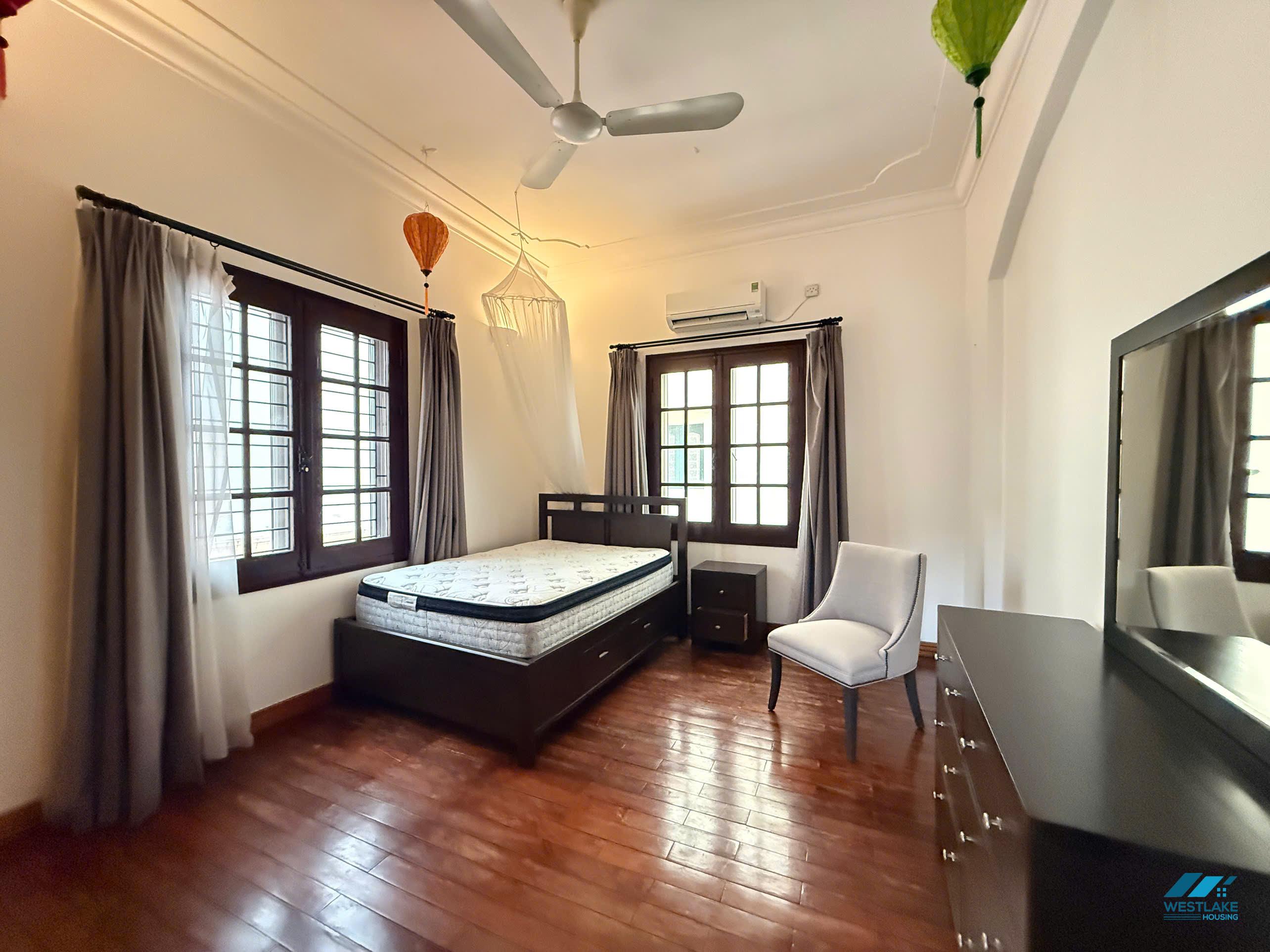 Five bedrooms with out-door pool for rent in Tay Ho, Ha Noi