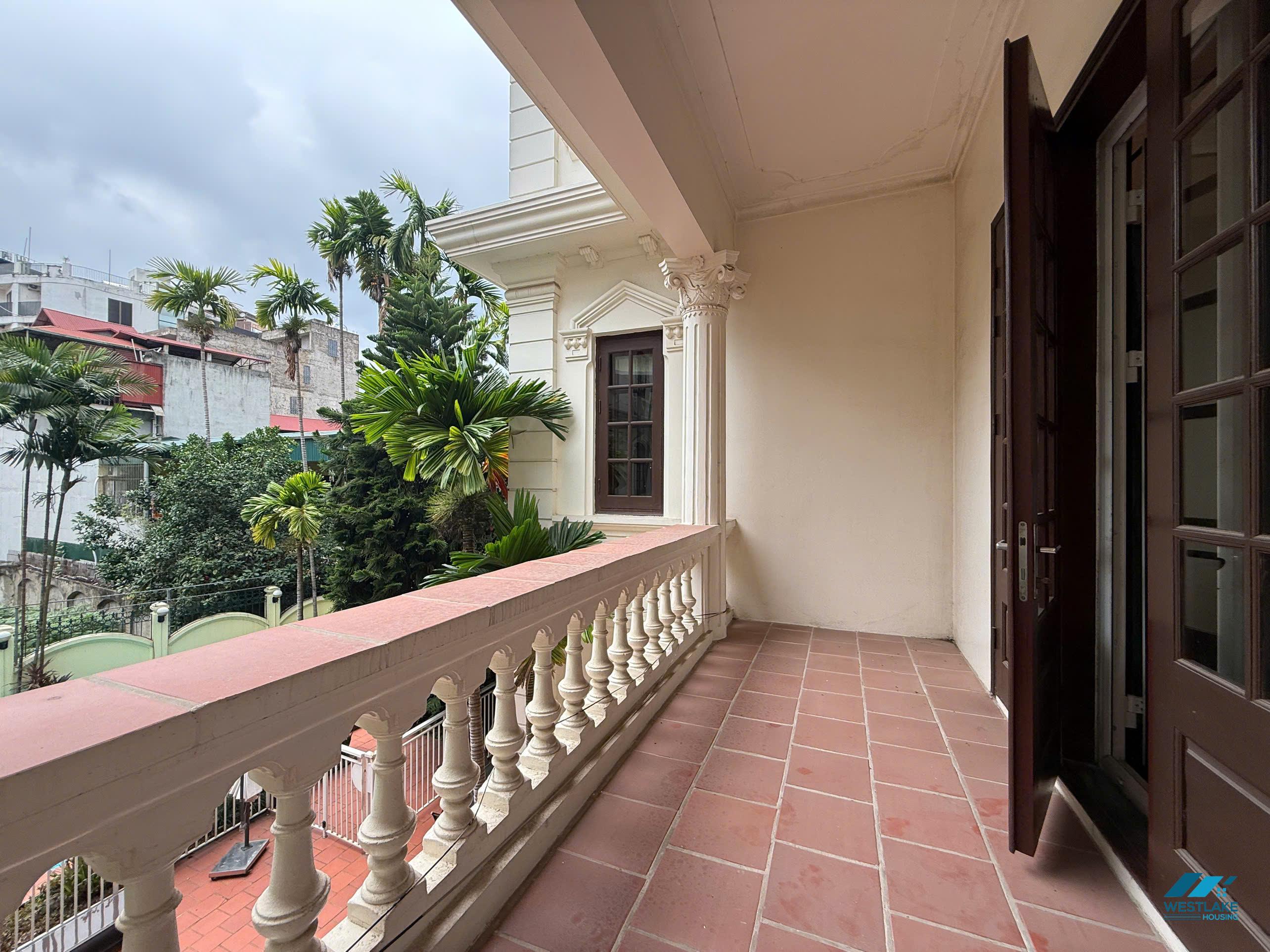 Five bedrooms with out-door pool for rent in Tay Ho, Ha Noi