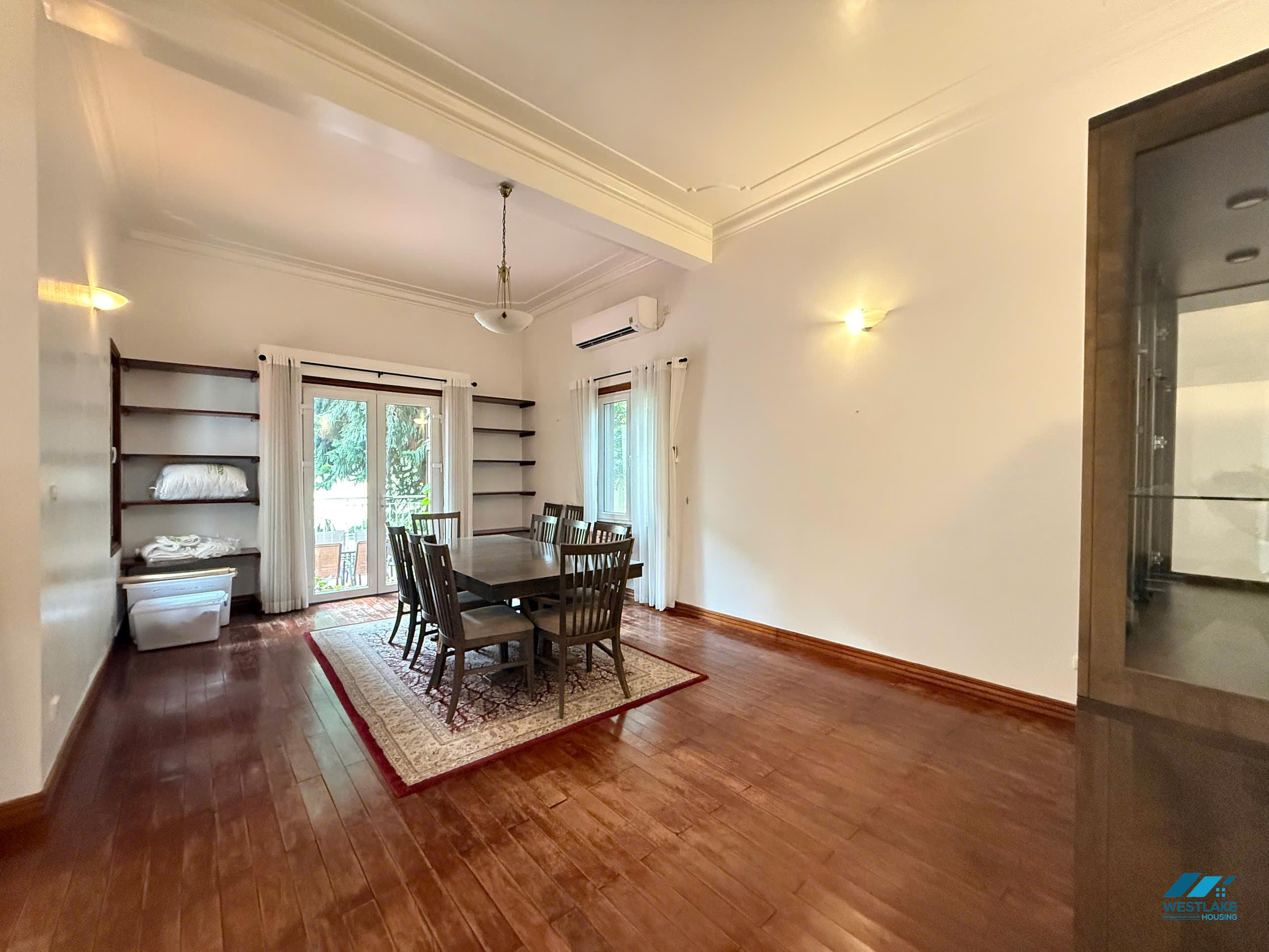 Five bedrooms with out-door pool for rent in Tay Ho, Ha Noi