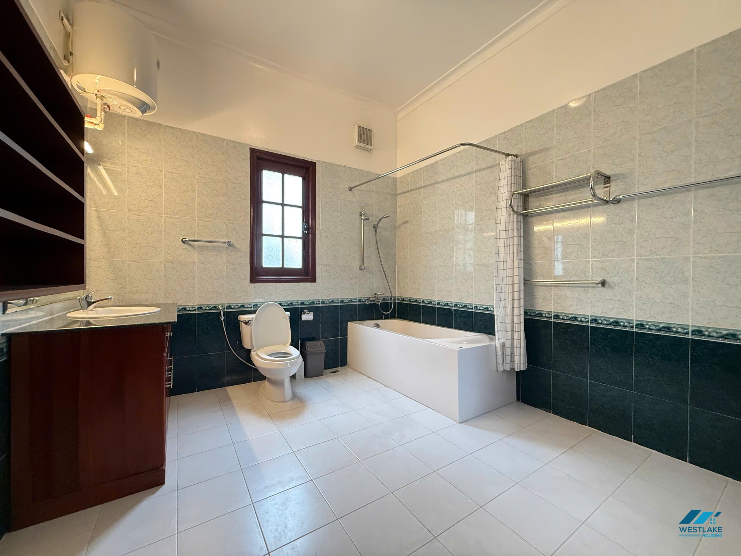Five bedrooms with out-door pool for rent in Tay Ho, Ha Noi