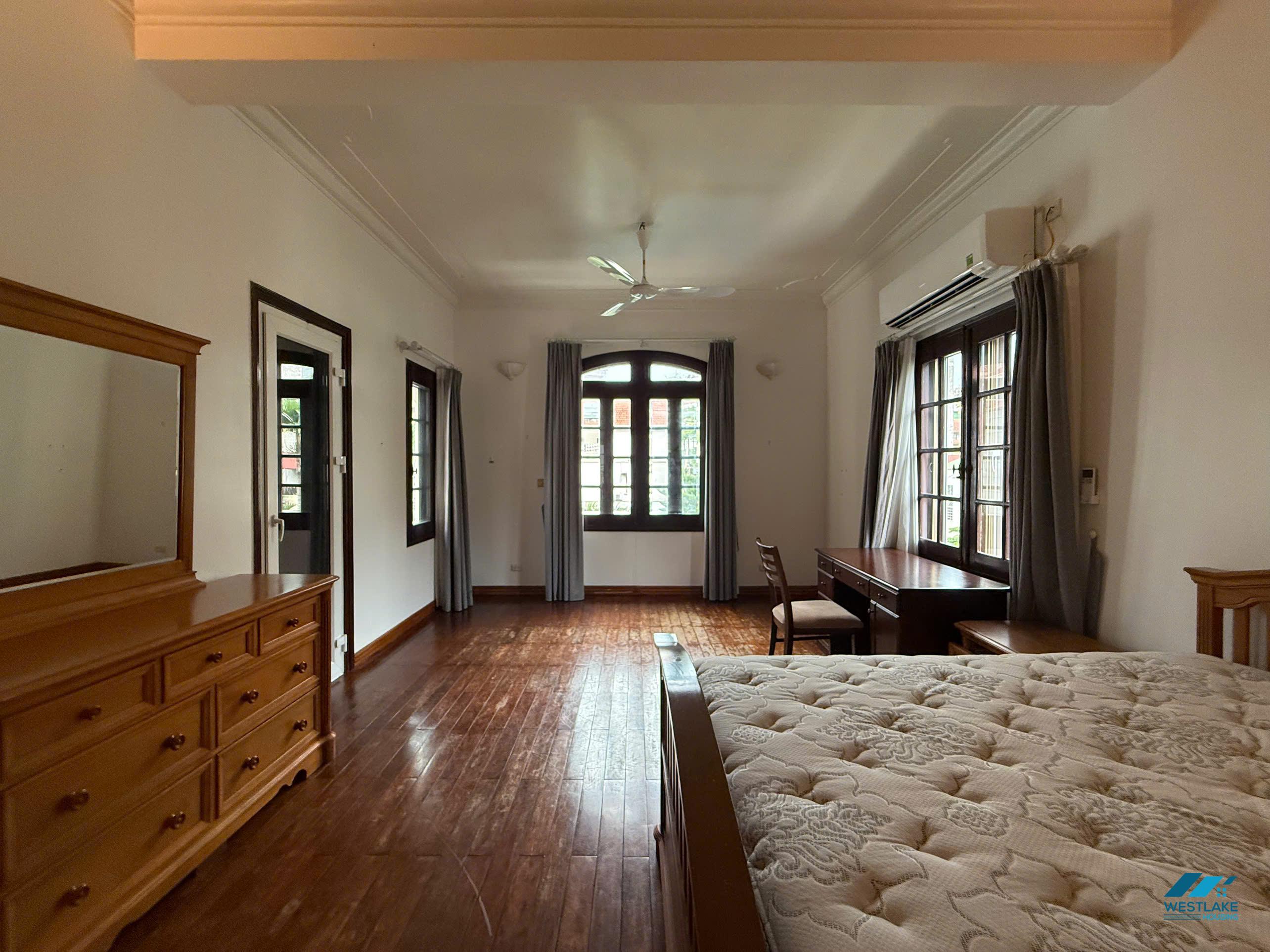 Five bedrooms with out-door pool for rent in Tay Ho, Ha Noi