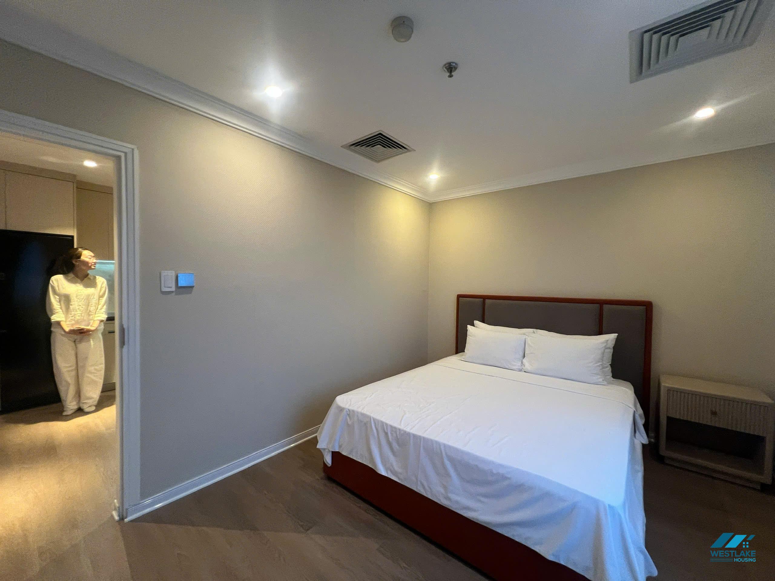 High-end 3 bedroom apartment for rent in Skyline, Truc Bach area, Ha Noi