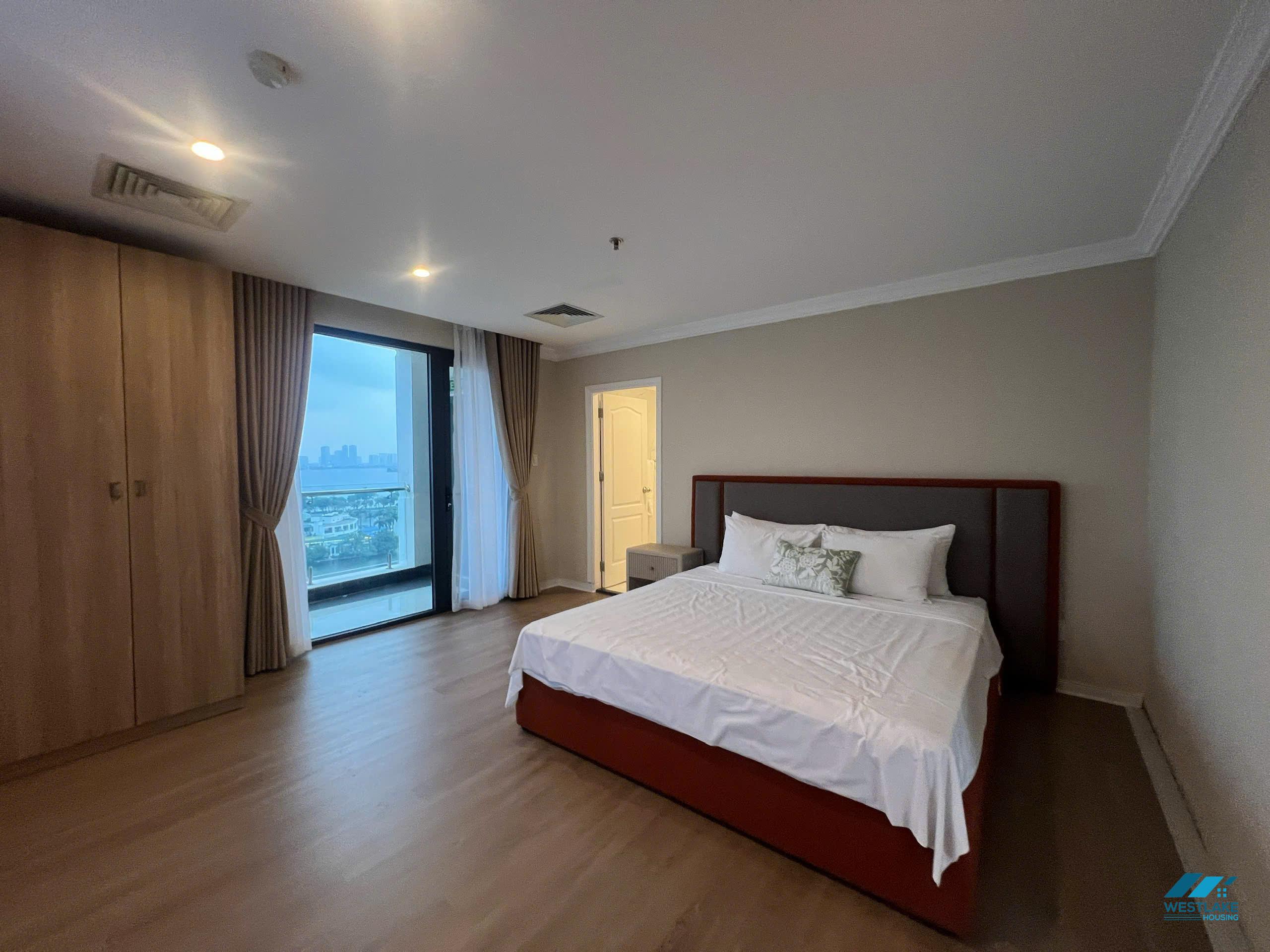 High-end 3 bedroom apartment for rent in Skyline, Truc Bach area, Ha Noi
