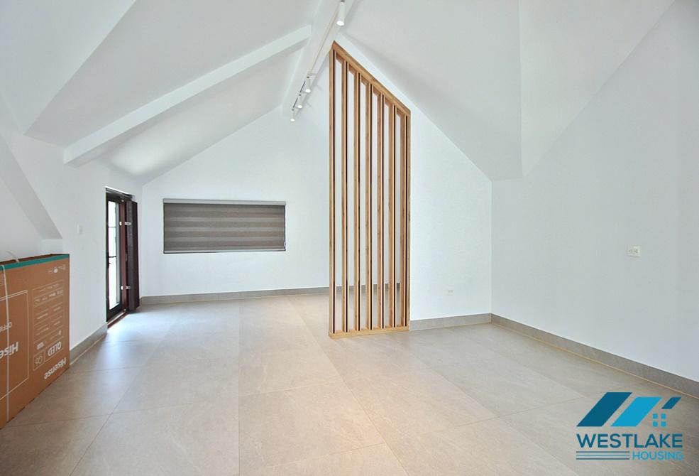 Modern and new 4 bedrooms house for rent in Dang Thai Mai st, Tay Ho, Ha Noi