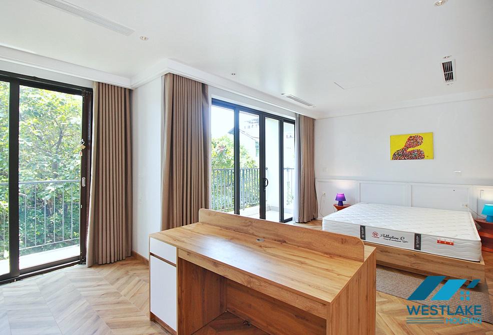 Modern and new 4 bedrooms house for rent in Dang Thai Mai st, Tay Ho, Ha Noi