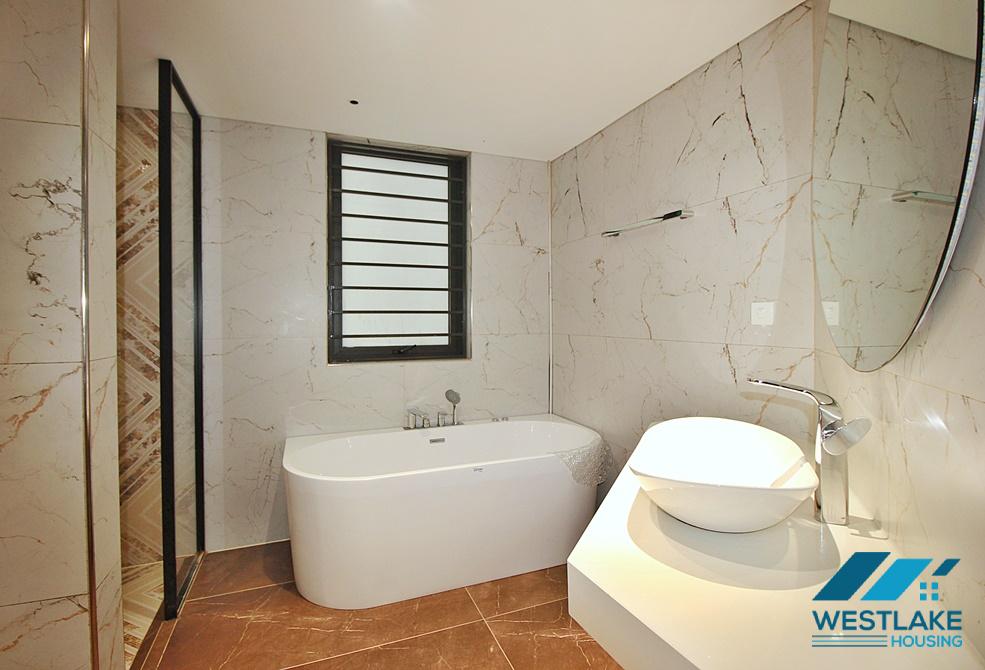 Modern and new 4 bedrooms house for rent in Dang Thai Mai st, Tay Ho, Ha Noi