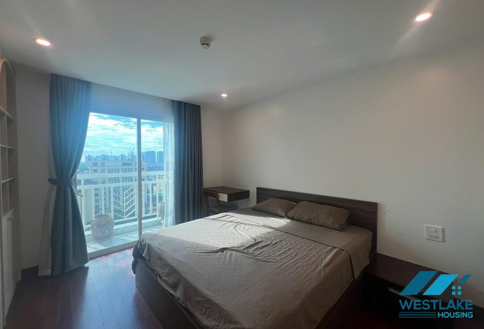 Renovated 3 bedrooms apartment for rent in G3 building, Ciputra, Tay Ho