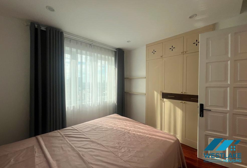 Renovated 3 bedrooms apartment for rent in G3 building, Ciputra, Tay Ho