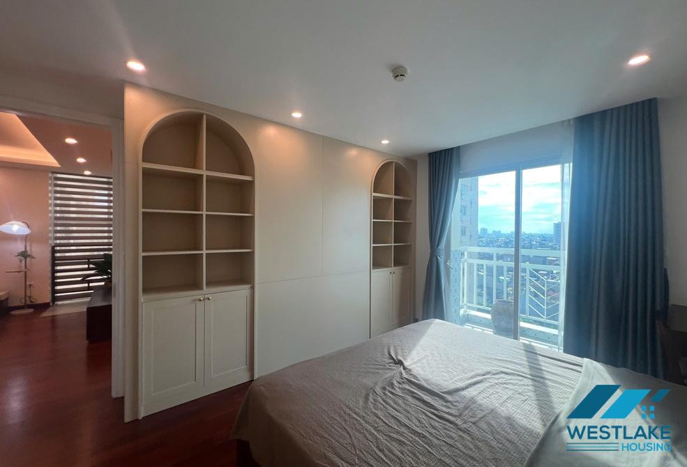 Renovated 3 bedrooms apartment for rent in G3 building, Ciputra, Tay Ho