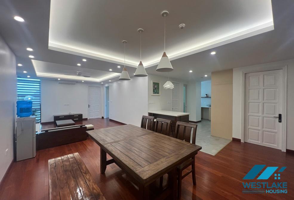 Renovated 3 bedrooms apartment for rent in G3 building, Ciputra, Tay Ho