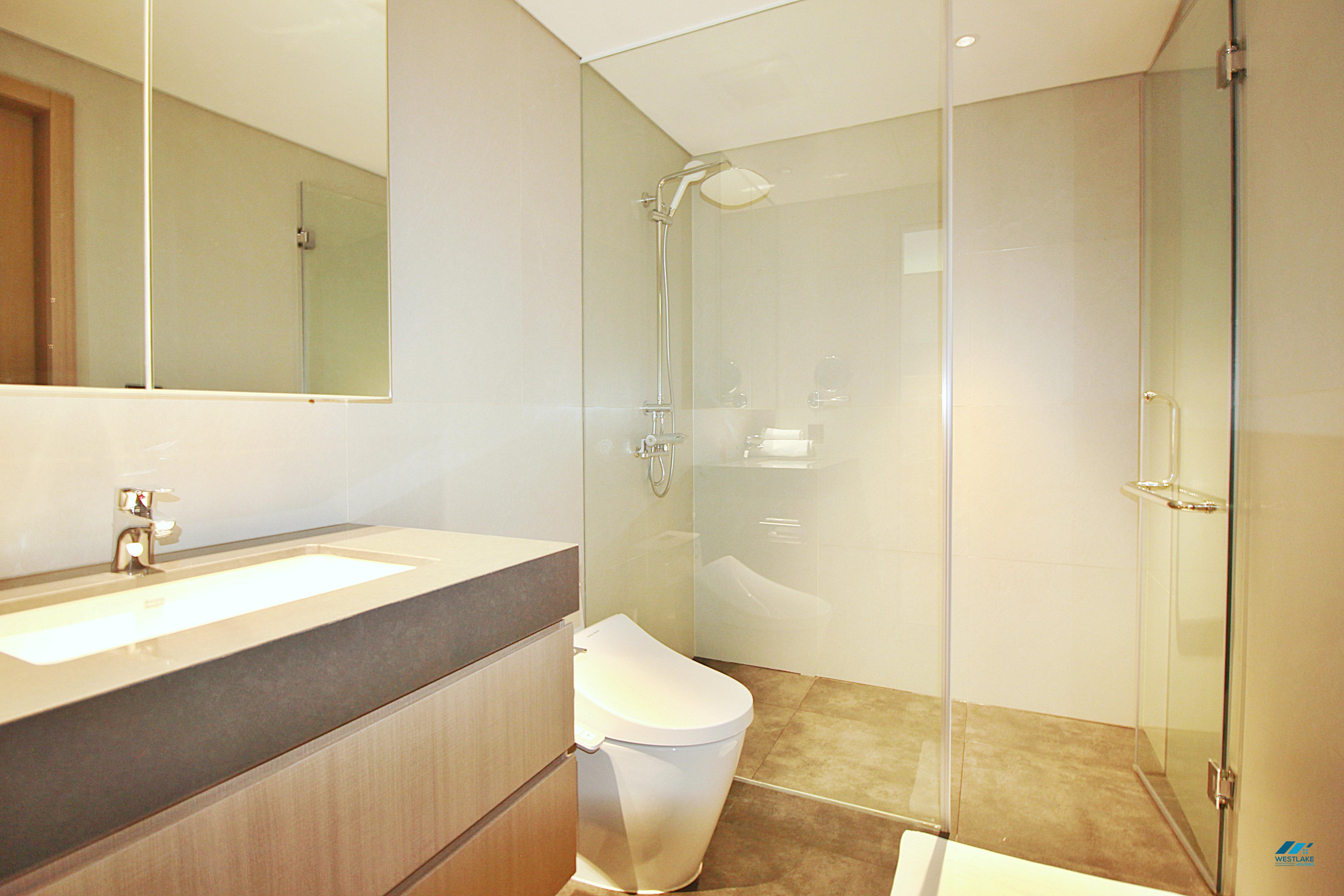 Spacious and brandnew one bedroom apartment for rent in Tay Ho, Ha Noi