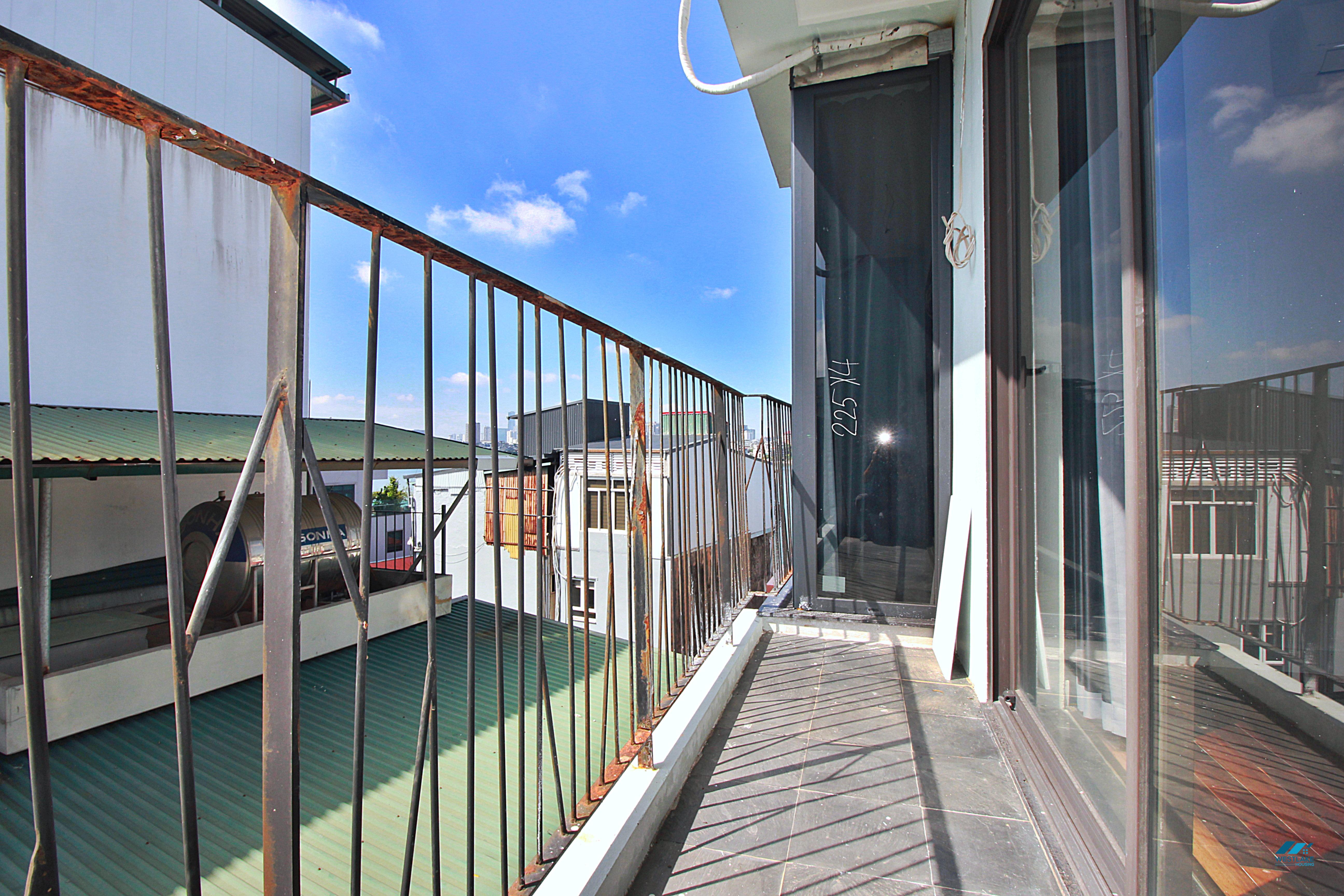 Lake view two bedrooms apartment for lease in Xom Phu, Dang Thai Mai area, Ha Noi