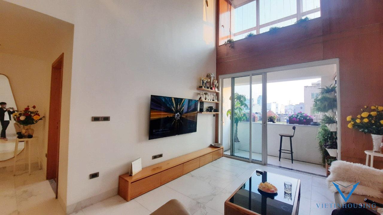 Căn hộ vip duplex 3 phòng cho thuê tại Aqual Central 44 Yên Phụ