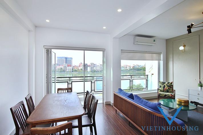 Cho Thuê Căn Hộ Duplex 2 Phòng Ngủ 2 Phòng Tắm View Hồ Trên Phố Từ Hoa.Tây Hồ