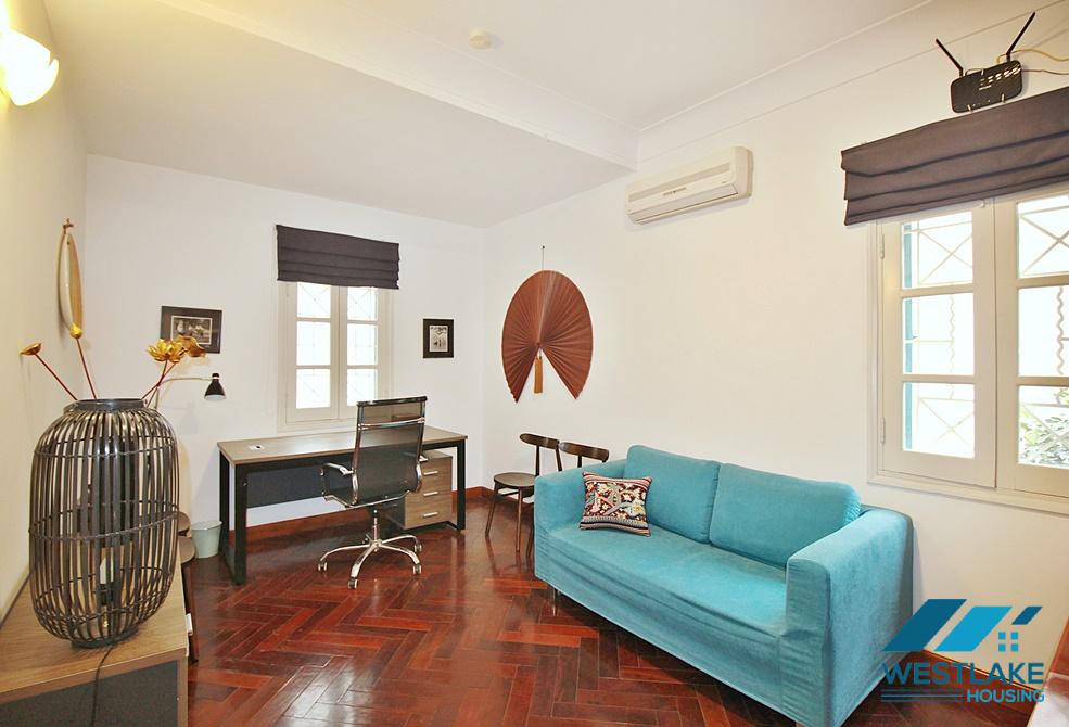 A wonderful villa with 5 bedrooms and swimming pool for rent in To Ngoc Van street, Westlake Tay Ho, Hanoi, Vietnam