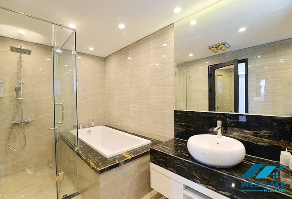 Luxury 3 bedroom duplex for rent on Nghi Tam st, Tay Ho district.