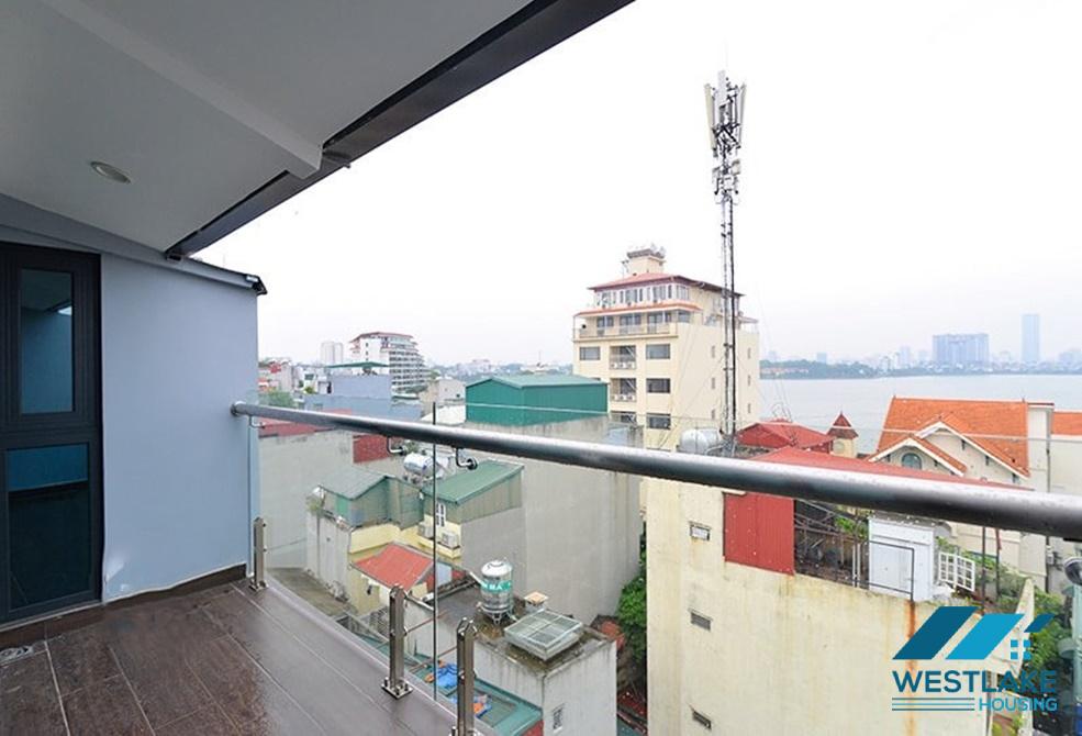 Luxury 3 bedroom duplex for rent on Nghi Tam st, Tay Ho district.