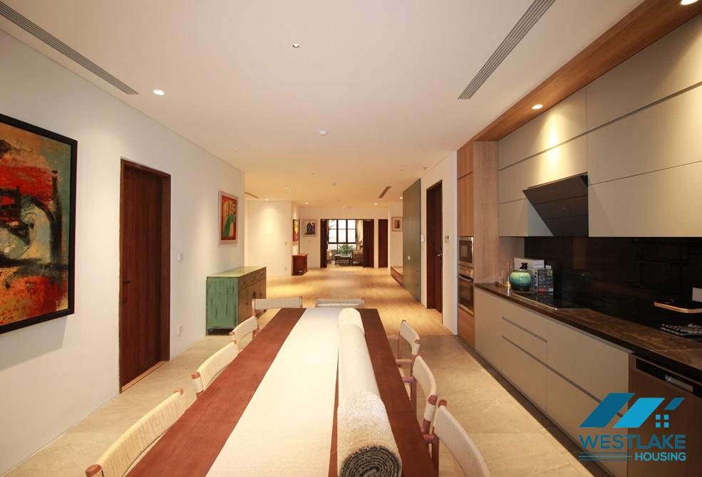 Quality apartment with 4 bedrooms for rent in To ngoc Van st, Tay Ho District