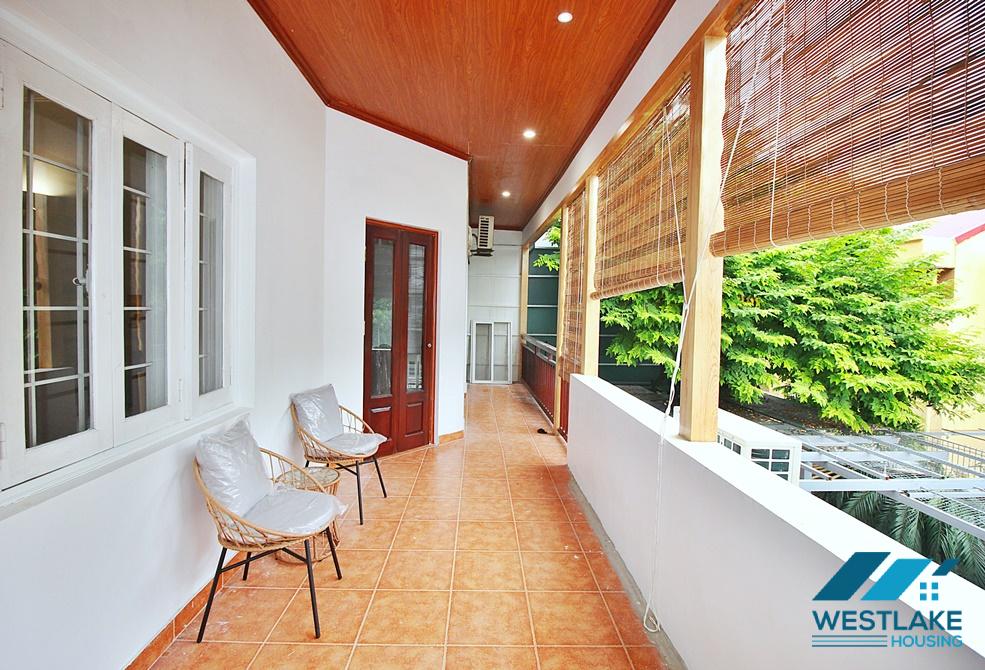 House with nice courtyard for rent in Dang Thai Mai st, Tay Ho District