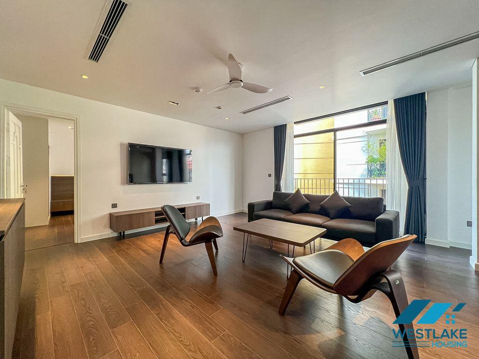 Morden and bright 2 bedrooms apartment for rent in Truc Bach area, Ba Dinh