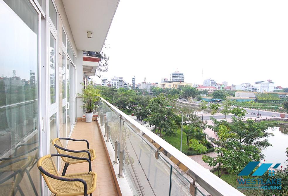 Spacious 2 bedroom with lake view in Trinh cong son