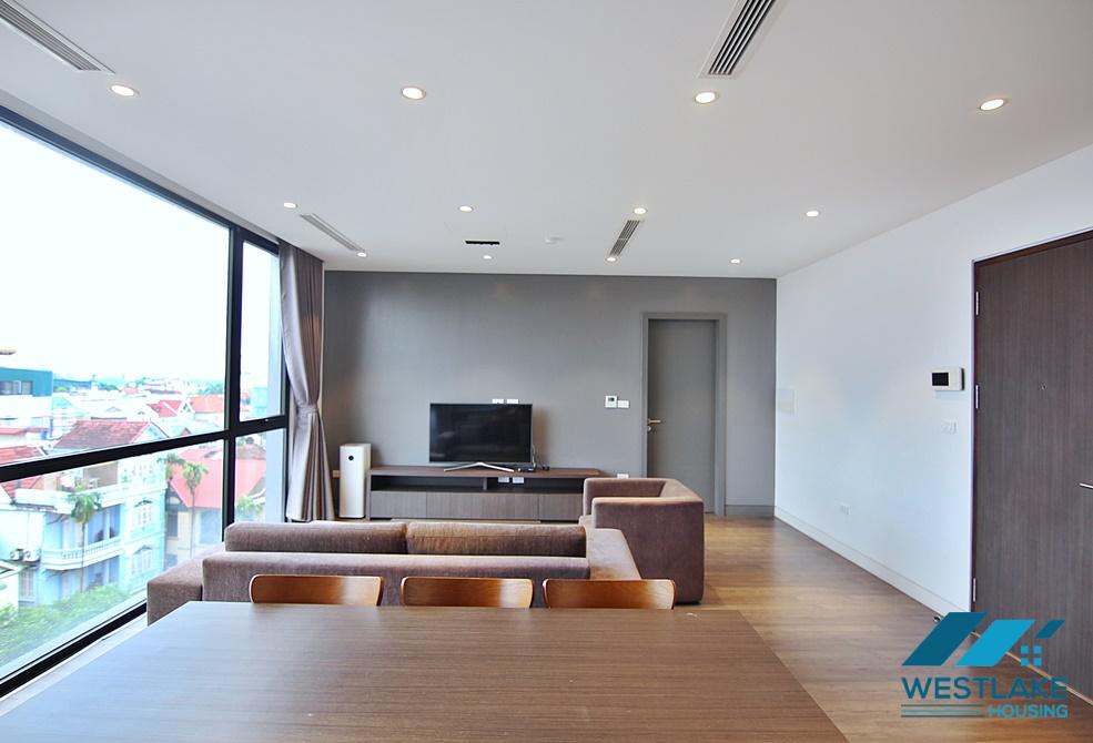 Modern style apartment with 3 bedrooms for rent in To Ngoc Van st, Tay Ho