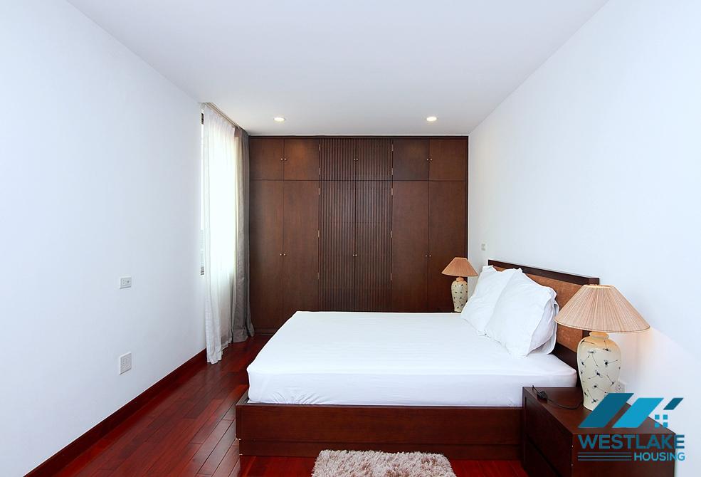 Bright and spacious 4beds apartment for rent in Dang Thai Mai st, Tay Ho