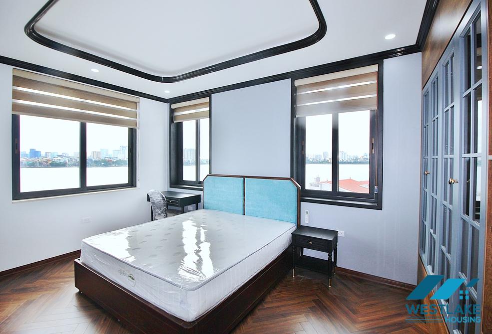 High floor and luxury 2beds apartment for rent in Dang Thai Mai st, Tay Ho