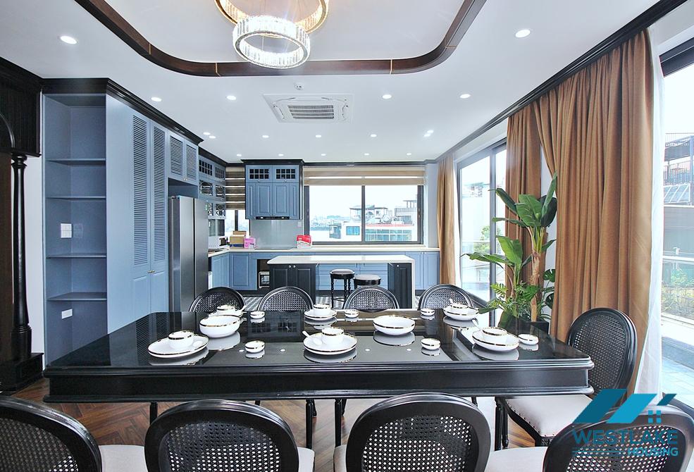 High floor and luxury 2beds apartment for rent in Dang Thai Mai st, Tay Ho