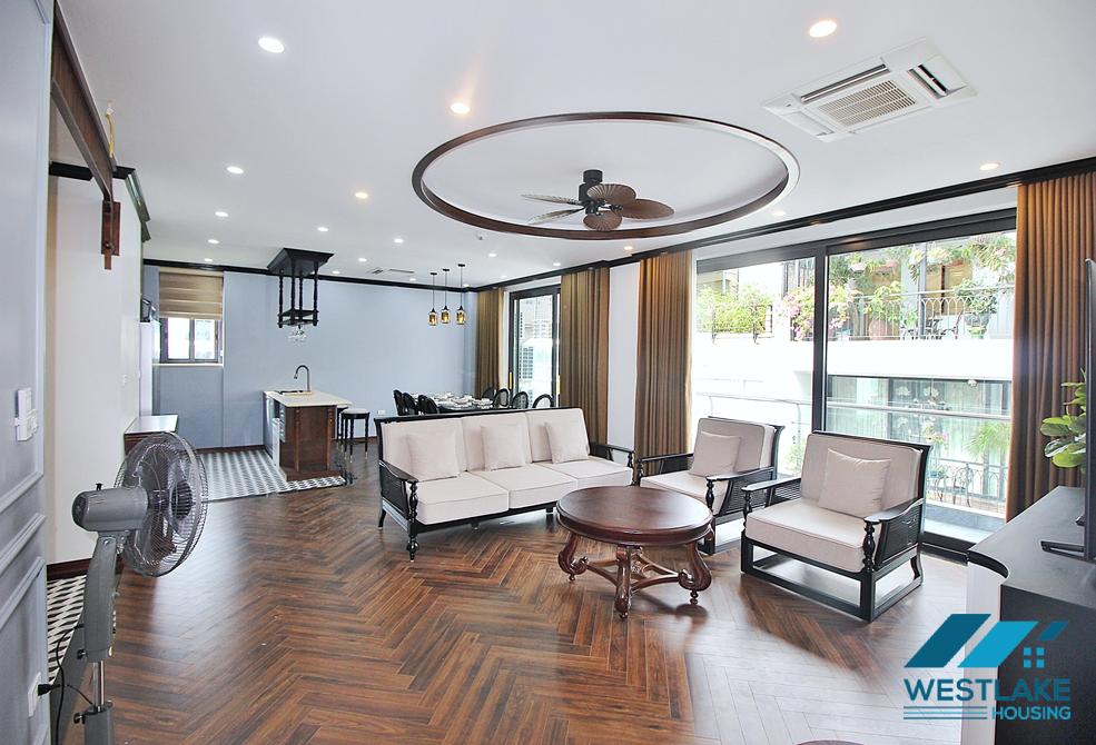 Brand new 3 bedrooms apartment for rent in Dang Thai Mai st, Tay Ho