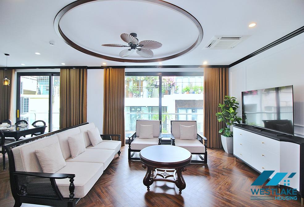 Brand new 3 bedrooms apartment for rent in Dang Thai Mai st, Tay Ho