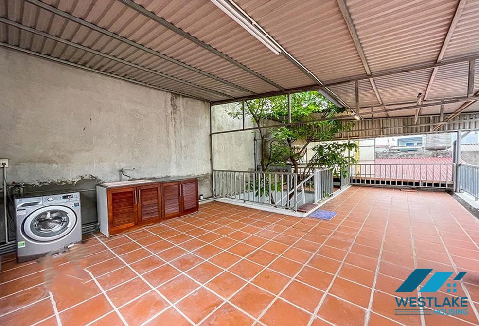 Bright house for rent with 4 bedroom on Ngoc Thuy street, Long Bien.