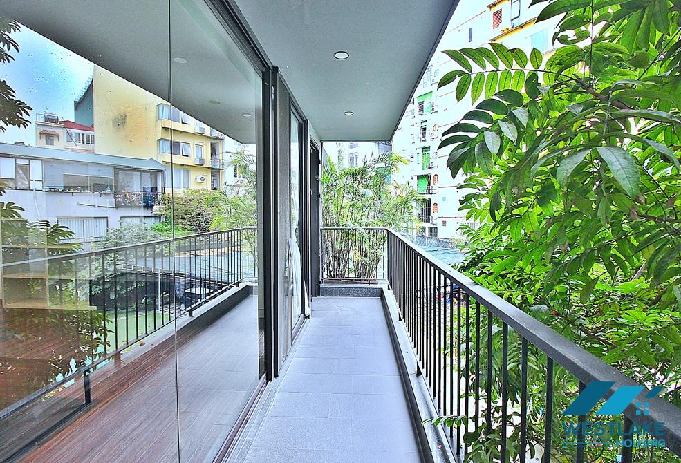 One bedroom apartment in To Ngoc Van street, Tay Ho district for rent.