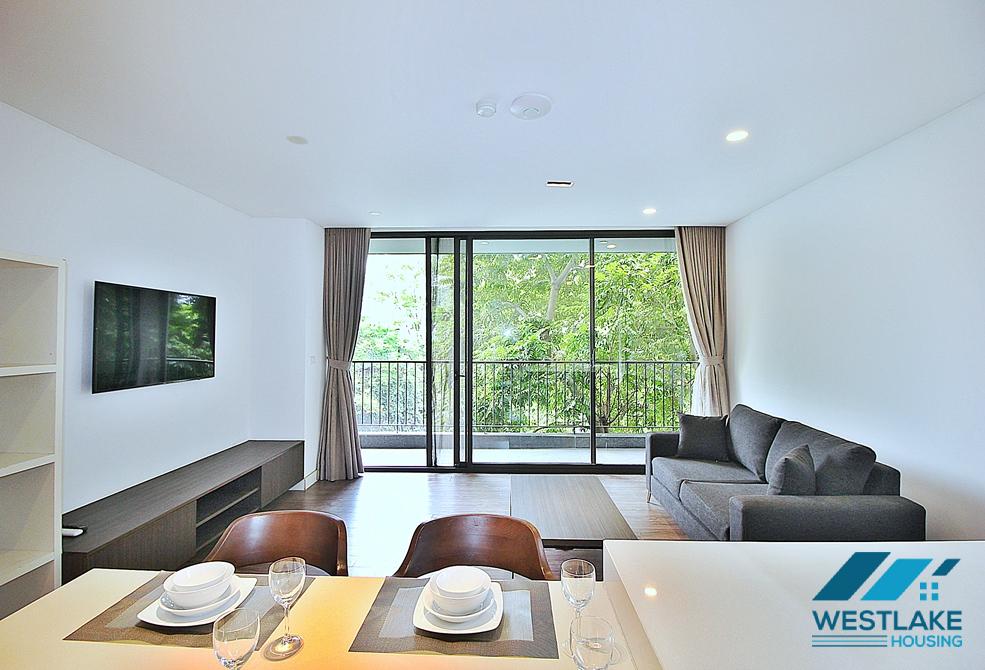 One bedroom apartment in To Ngoc Van street, Tay Ho district for rent.