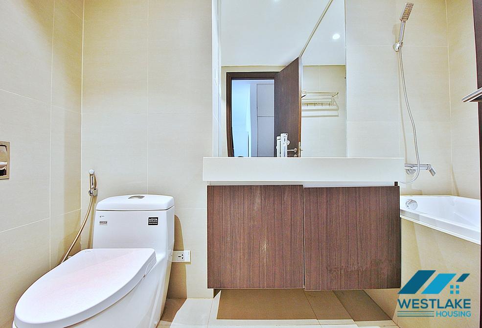 One bedroom apartment in To Ngoc Van street, Tay Ho district for rent.