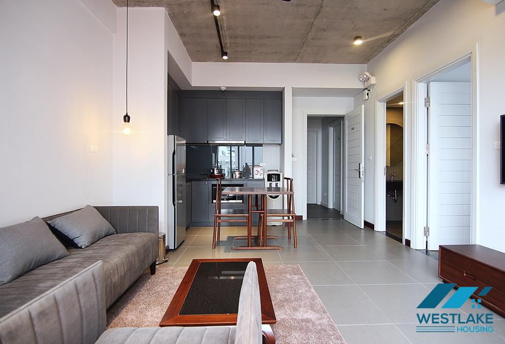 Balcony 1 bedroom apartment for rent in Tu Hoa st, Tay Ho, Ha Noi