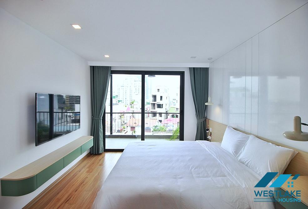 A pretty and brand new 1 bedroom apartment for rent in Tay Ho area