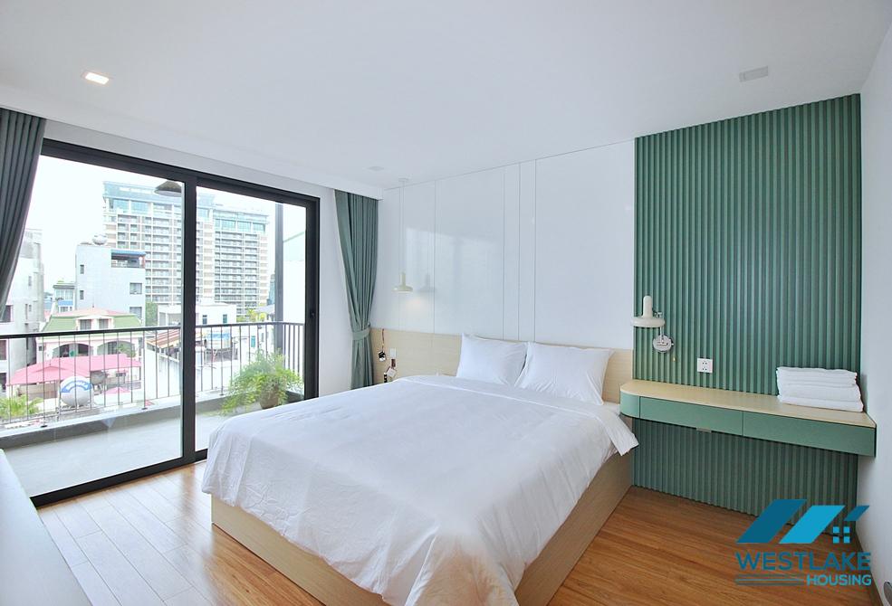 A pretty and brand new 1 bedroom apartment for rent in Tay Ho area