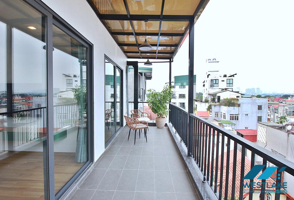 A pretty and brand new 1 bedroom apartment for rent in Tay Ho area